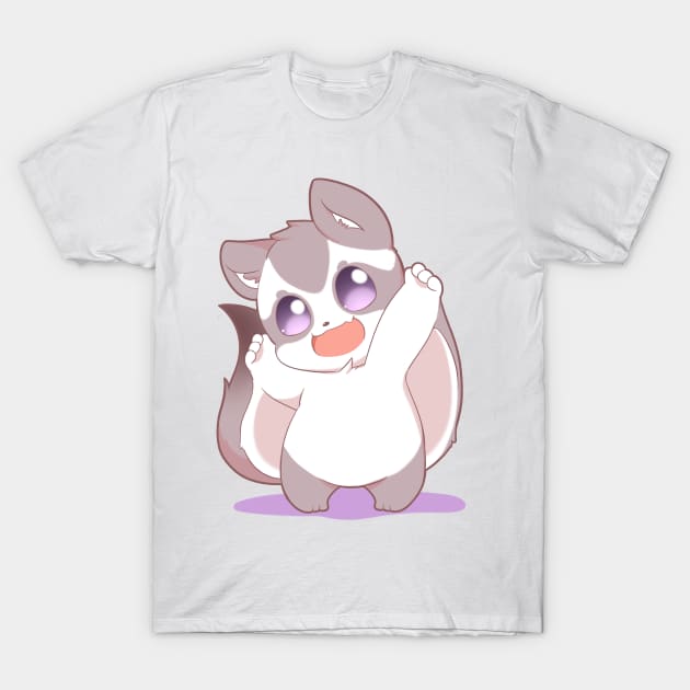 Cute chibi sugar glider T-Shirt by sabhu07